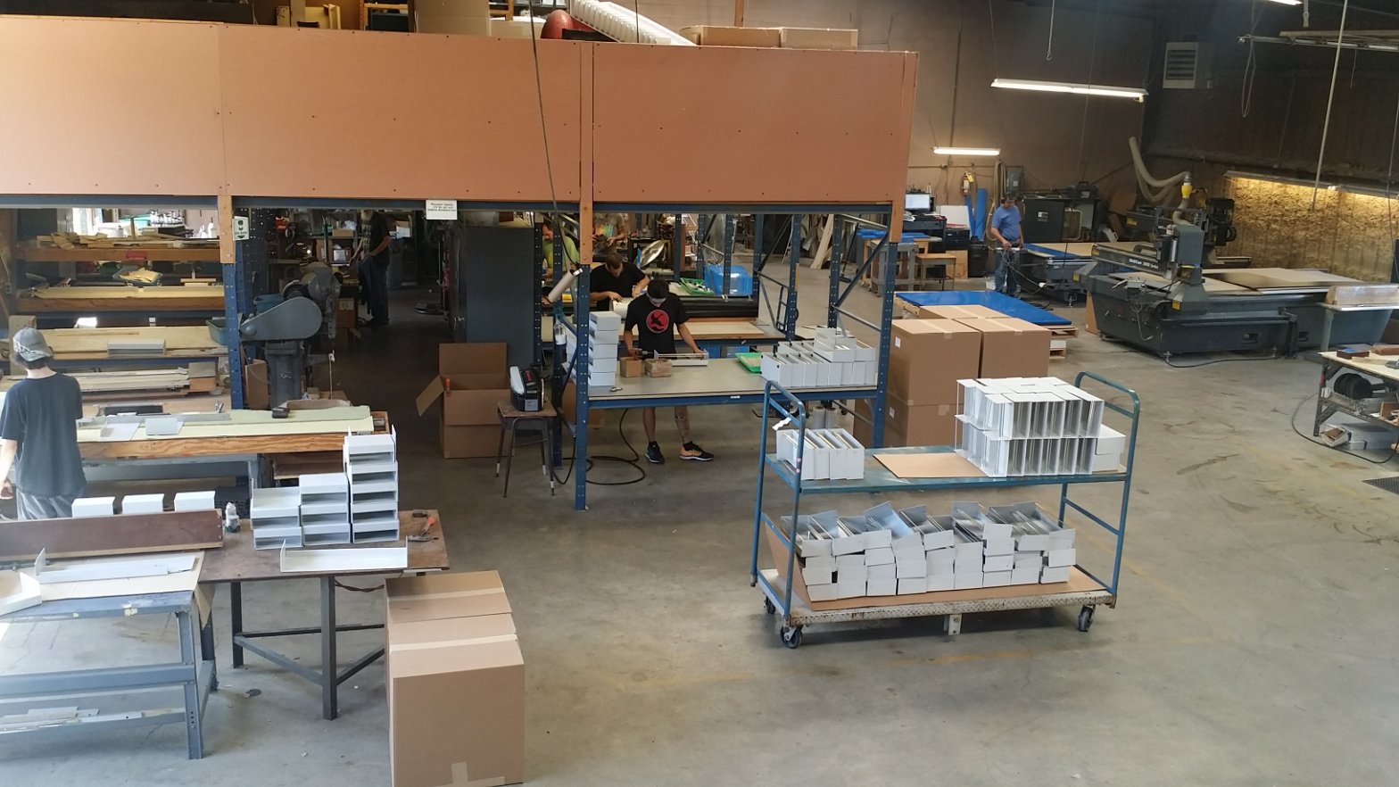 Hill Plastics production floor overview